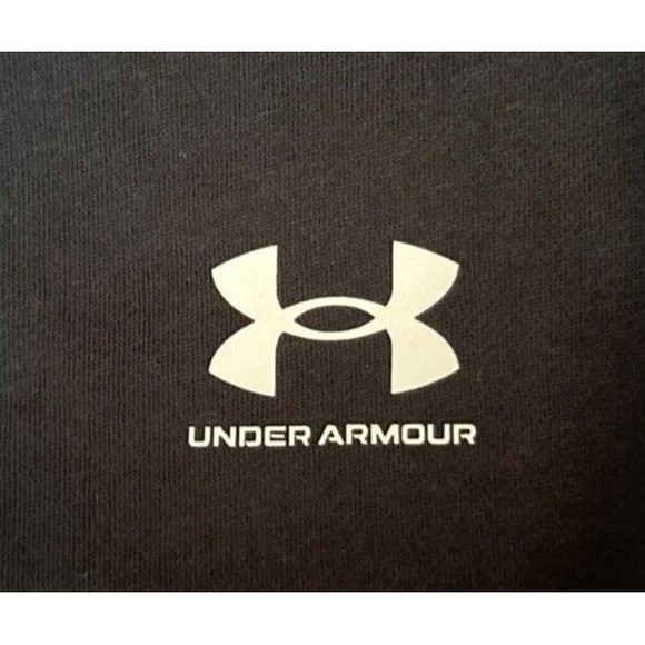 Under Armour Men's Black Loose Fit Logo Hoodie Sweatshirt w/ Pocket Size 2XL NWT - Picture 6 of 6
